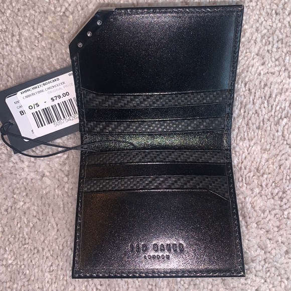 BRAND NEW LEATHER TED BAKER Card Holder - Picture 2 of 6